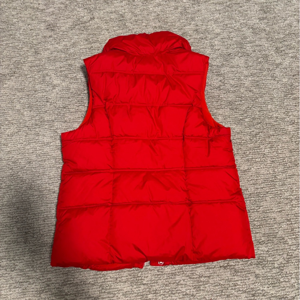 Old Navy Red Puffer Vest